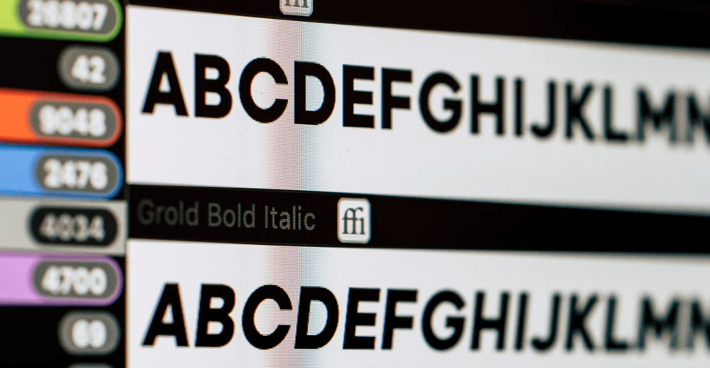 Fonts.