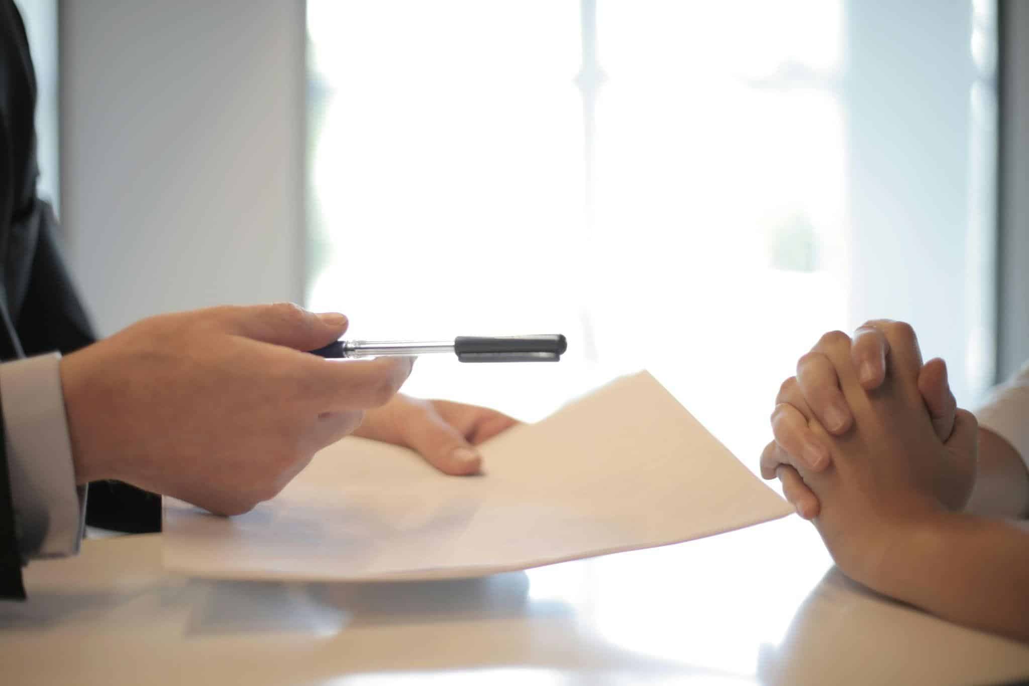 an image of a interviewer asking teacher interview questions
